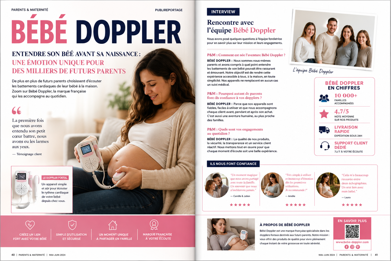 Couverture Parents & Maternité